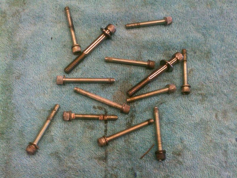 USED HD HARLEY SPORTSTER COMPLETE PRIMARY COVER BOLTS 1991-2003 883 1200 XL XLH, US $11.00, image 2