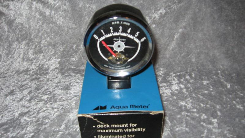 New aqua-meter universal marine tachometer