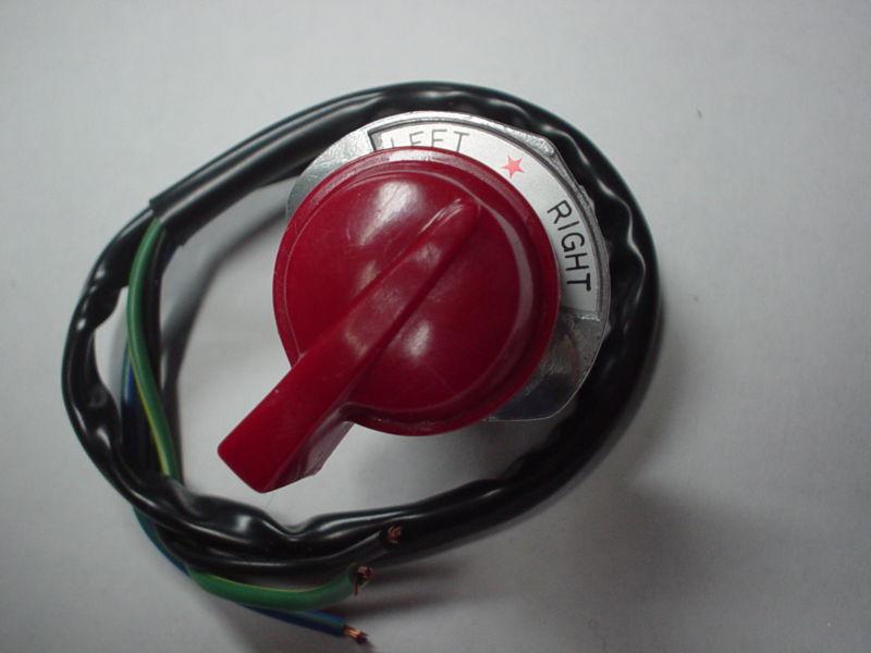 Bicycle moped turn signal switch simplex cushman wizzer moped scooter mini bike