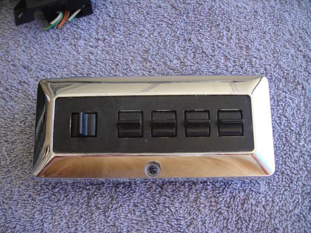 1983-1986 ford ltd & mercury marquis drivers door power window switches 