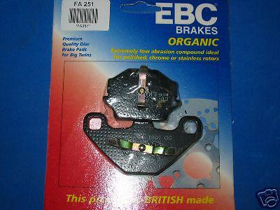 M2 cyclone s1 s2 s3 thunderbolt ebc rear brake pads 