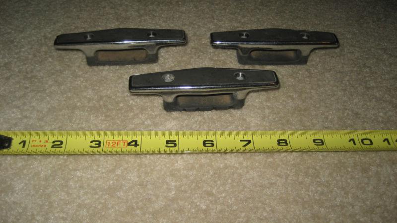 4 1/2" perko boat cleats, set of 3