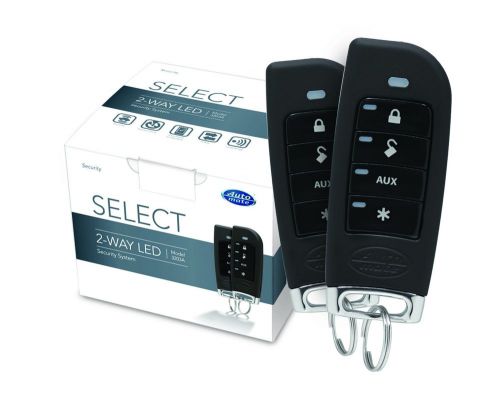 Automate car security alarm system w/ 4 button 2 way led new 3203a