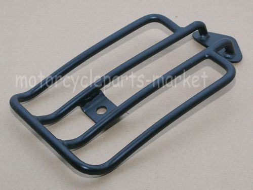 Black solo seat luggage rack for harley davidson sportster xl883 1200 2004-2015