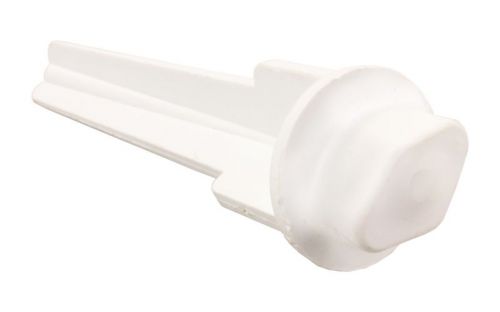 Jr products sink stopper fits into 1-3/8" opening - white 95335