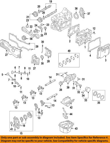 Subaru oem 08-14 impreza-engine oil pump 15010aa320