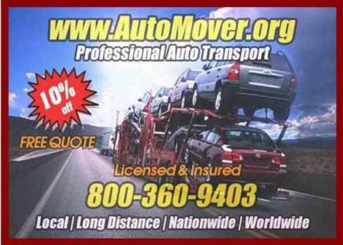 Italian auto transport and auto transport nationwide shipping