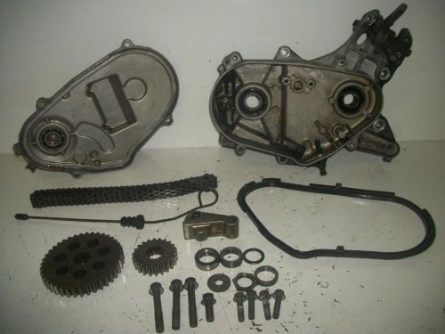 00 yamaha sxr 700 triple chain case w / parts k35