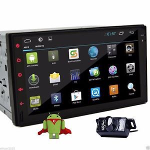 Android 3g wifi 7" hd 2din car radio stereo no-dvd player gps navigation bt+cam