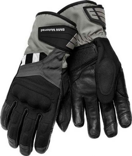 Bmw genuine motorcycle gs dry men's glove black / anthracite size 9 - 9 1/2
