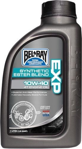 Bel-ray 1 liter exp synthetic ester blend 4t engine oil 10w-40 99120-b1lw