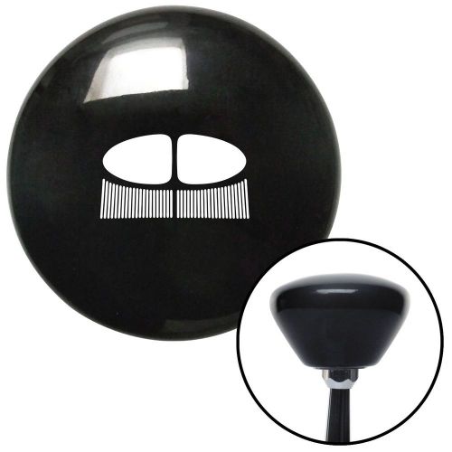 White vw split bug black retro shift knob schwimmer thing oval bulli karmann kdf