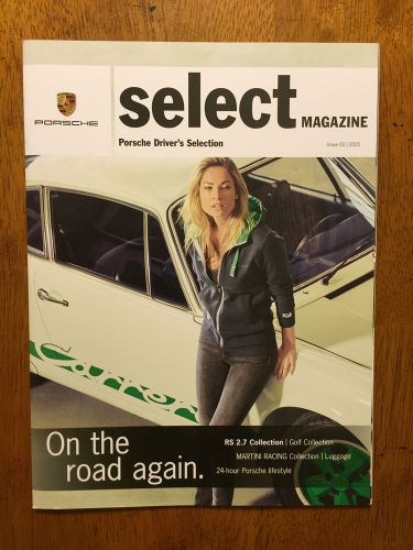 Select magazine 2015 porsche 911 carrera rs 2.7, martini racing collection