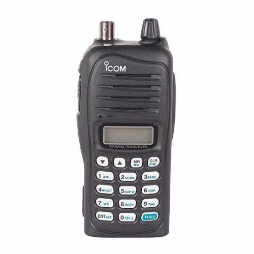 Icom ic-a14 com transceiver with 220 volt charger
