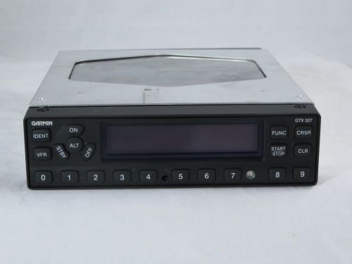 Garmin gtx-327 transponder pn: 011-00490-00 sn: 83751129, guaranteed