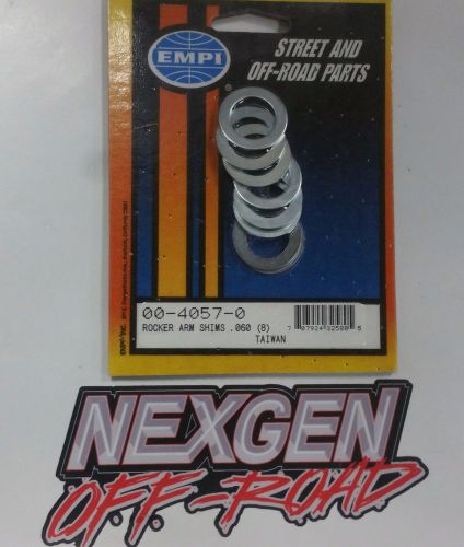 Rocker arm shaft shims .060&#034; 8 empi 4057 vw bug beetle