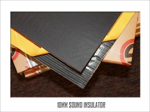 10mm sound insulator foam insulation by silent coat sound deadener 19.32 sq ft
