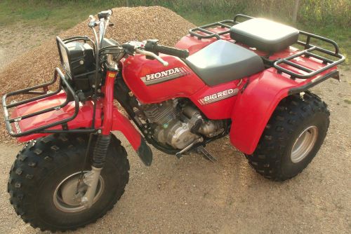 16" x 12" rear rack seat pad black 250es bigred 200es 200e atc honda 3 wheeler