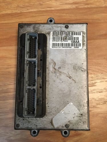 1999 dodge durango slt 5.2 pcm p56040106aa 56040106aa p56040 106 aa 56040 106aa