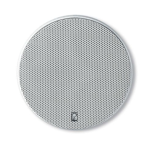 Polyplanar 6-½&#034; platinum round marine speaker - (pair) white model# ma6600