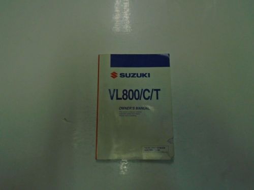 2007 suzuki vl800/c/t owners manual damaged minor stains factory oem book 07 ***