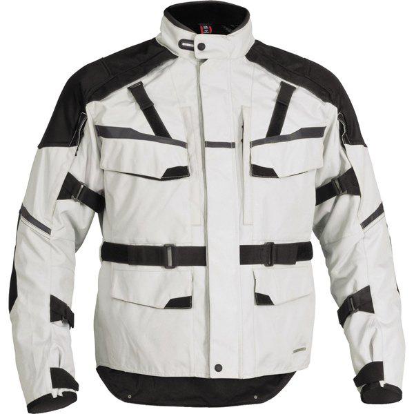 Silver/black xxl firstgear jaunt t2 textile jacket