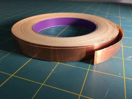 New-100' roll aircraft copper foil tape, 1/2" wide, composite ground