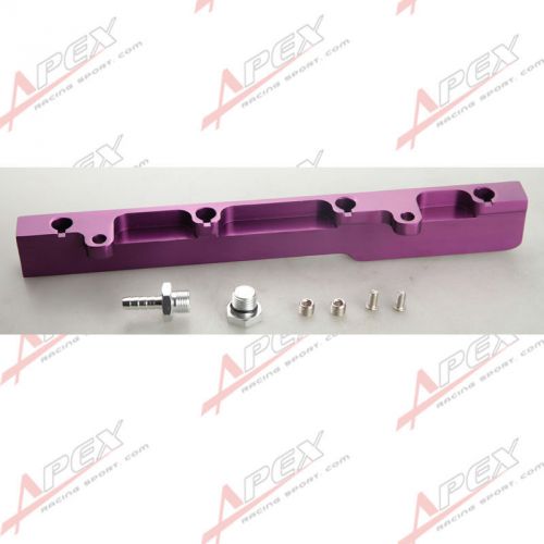 Genuine high flow fule rail kits for honda k series cnc billet aluminu new