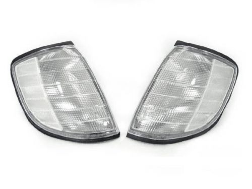 Depo 92-99 mercedes benz s class w140 euro style clear corner signal light pair