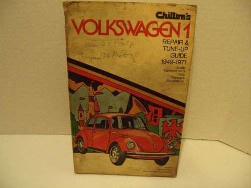 Chilton&#039;s volkswagen 1 repair &amp; tune-up guide 1949-1971