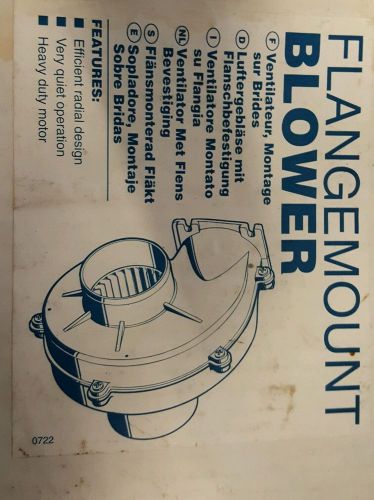 Jabsco 35115-0020 12 volt blower flangemount