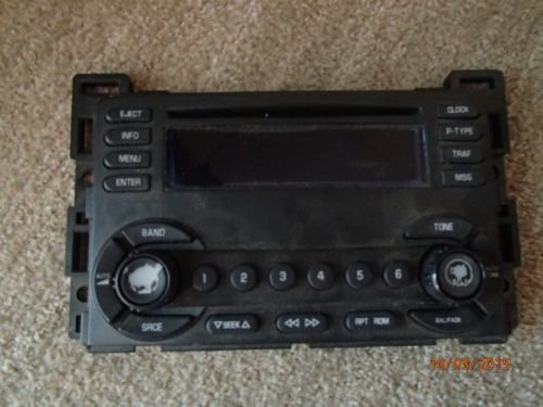 04-07 chevy malibu, pontiac g6 radio front panel