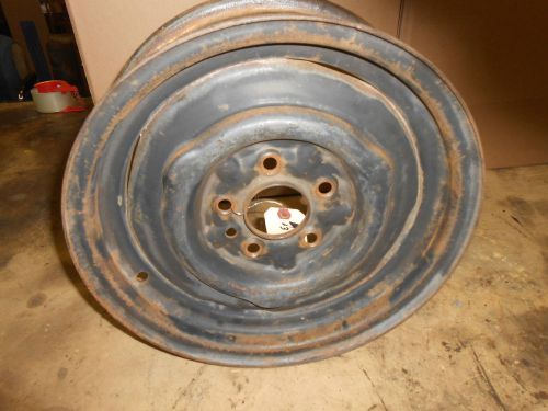 13 x4 1/2 &#034;   steel  rim,  original part