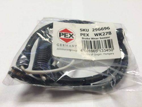 Bmw brake pad wear sensor pex oem wk428 sku 296696 brand new, high quality