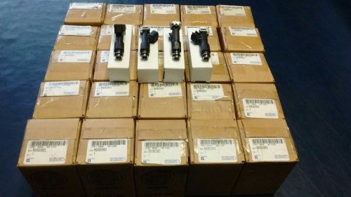 (100) new gm oem fuel injectors 25 boxes of 4 chevrolet pontiac gm 89060563 lot
