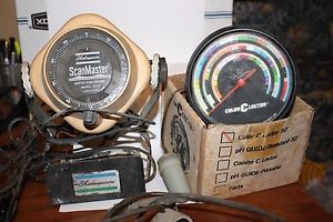 Vintage color c lector 50' model with chords and shakespeare scan master