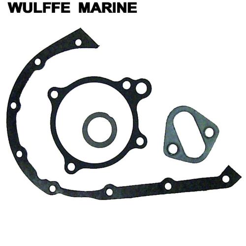 Timing chain cover gasket set for gm inline 4 and 6 cyl 18-4375 rplcs 27-34213a2
