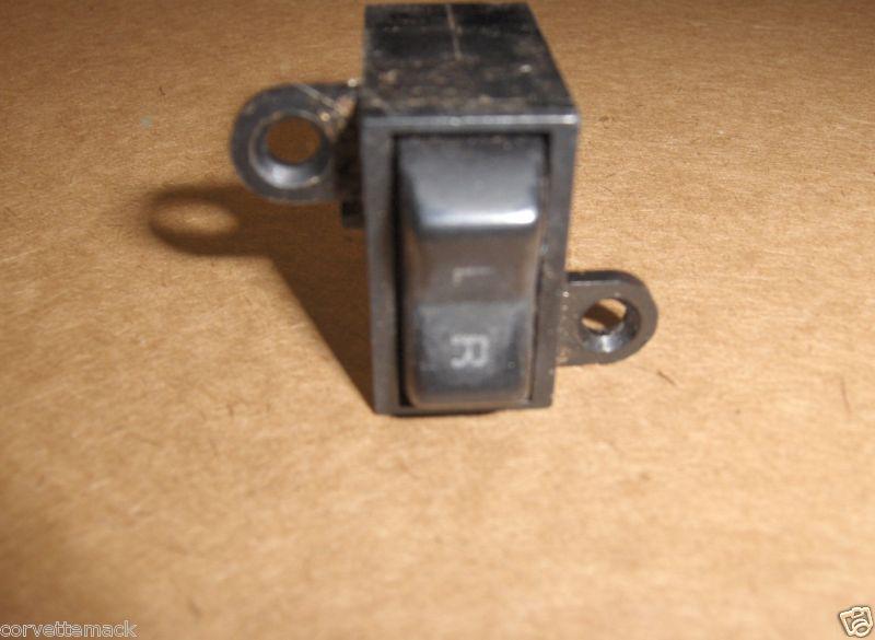 Find CORVETTE POWER MIRROR SELECTOR L/R SWITCH 84,85,86,87 in