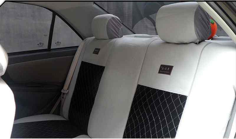 New - noble cotton fabric handmade embossed car seat cover, US $84.00, image 2