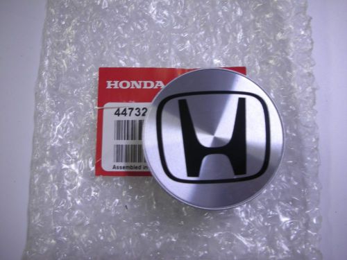 New genuine oem honda civic coupe 2dr aluminum wheel h center cap
