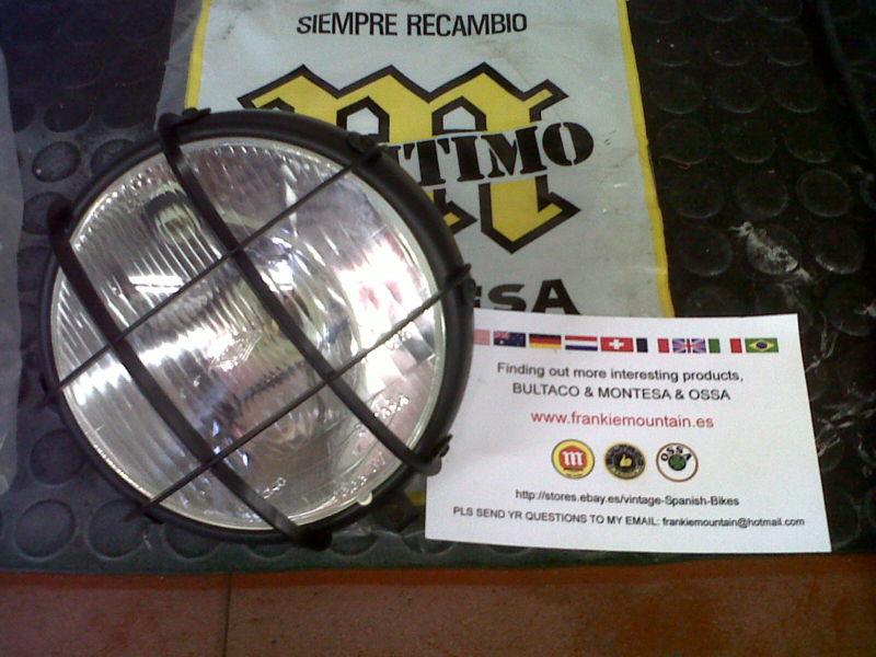 Nos montesa enduro headlight enduro h6 h7 new front light montesa headlight new