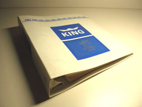 King interconnect manual silver crown systems 006-5517-00 aircraft avionics book