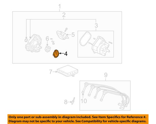 Honda oem distributor-rotor 30103paaa01