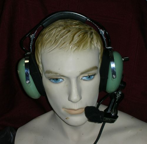 David clark aviation pilot helicopter headset h10-30 p/n# 12507g-10