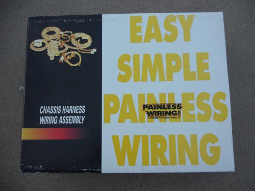 Painless wiring 18 circuit gm harness new complete p/n 10201