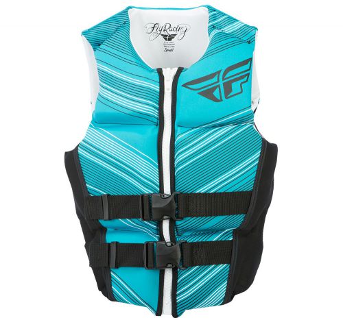 Fly racing women's neoprene life vest black/blue