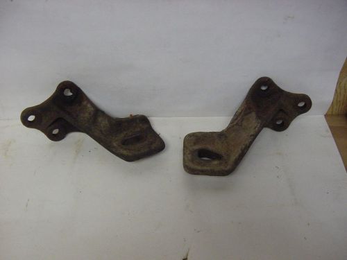64-66 mustang 62-65 comet falcon 6 cylinder motor mount bracket perch pair