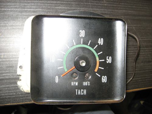 1966 chevy impala ss tach transistorzed very rare l36 327 396 original gm
