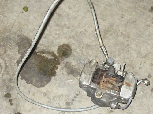 Ski doo rev mxz brake caliper and hose pads 2007