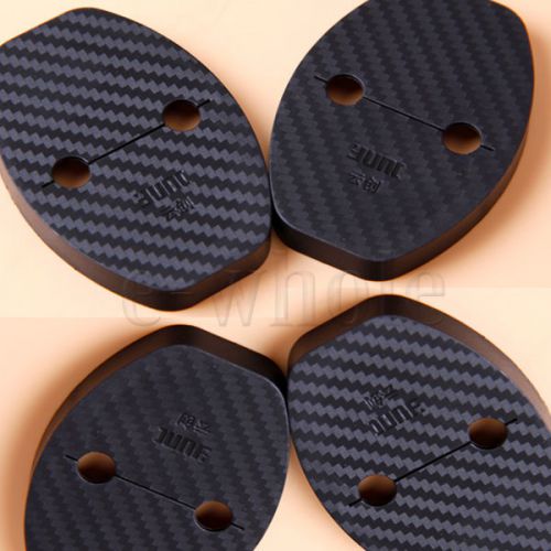 Door lock protective cover kit (4pcs) fit for vw audi skoda superb ma581 hm